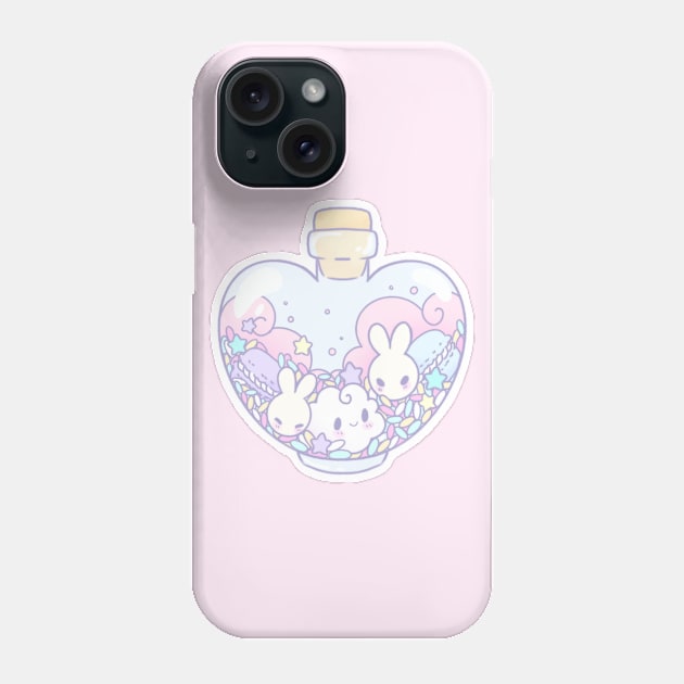 Sweetness in a Bottle Phone Case by Bunnis.ArtBin