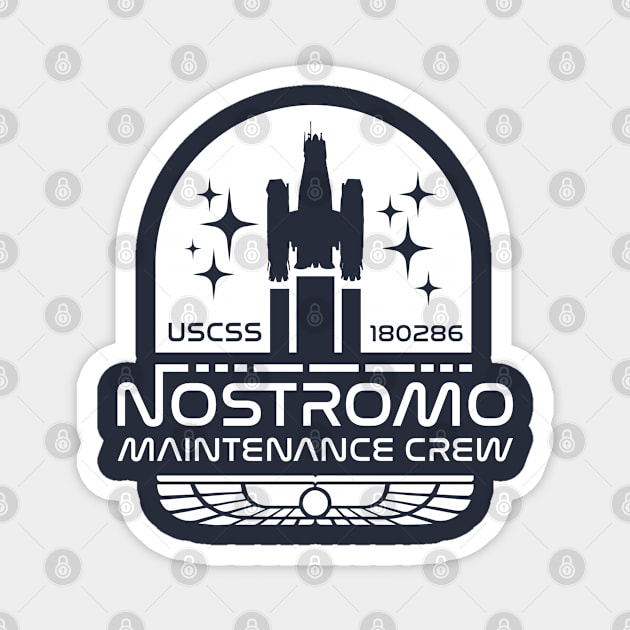 Nostromo Maintenance SC Magnet by Thriller Threads