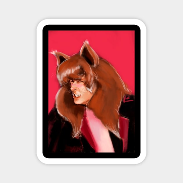 Furrstaine Magnet by Alan Frost artwork