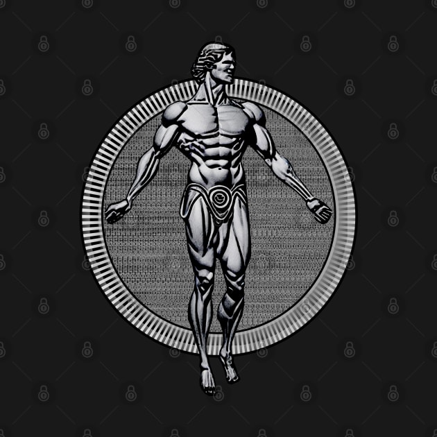 Vitruvian Man Inspired Pose - Greek Statue Style by Embrace Masculinity