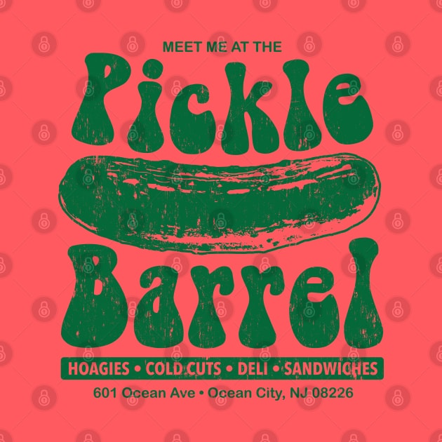 Pickle Barrel - BACK PRINT by mcillustrator