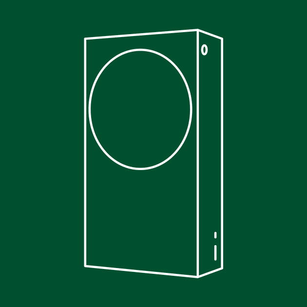 Xbox Series S by The Schematic Tshirt