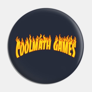 Coolmath Flames Pin