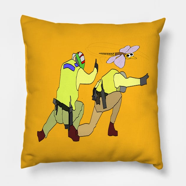 Navy Flight Team Pillow by Hudkins