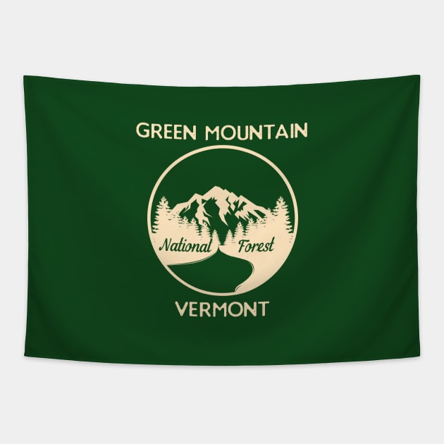 Green Mountain National Forest Vermont Tapestry by Compton Designs