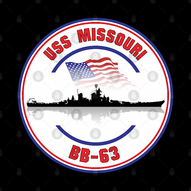 USS Missouri BB-63 by darkside1 designs