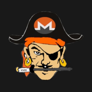 Monero Pirate XMRRRR!!! T-Shirt