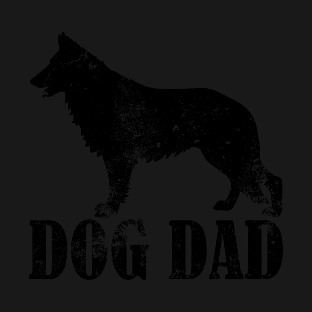 Father's Day T Shirt German Shepherd Dog Dad Dog Lover Gifts by JaroszkowskaAnnass