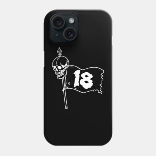 Back Nine Barbarians Logo White Phone Case