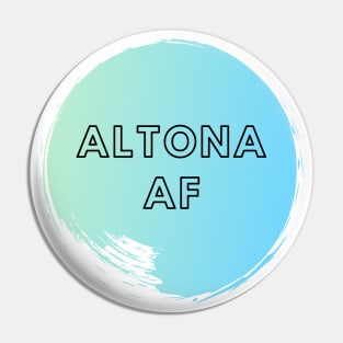 Altona AF- altona resident print Pin