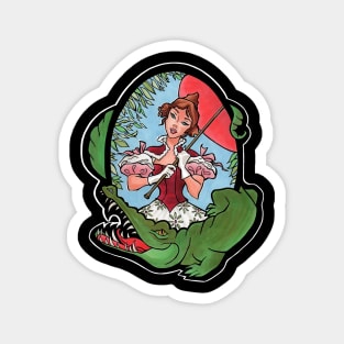 Tightrope Girl Magnet