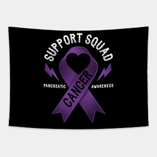 Support Squad Pancreatic Cancer Awareness Tapestry