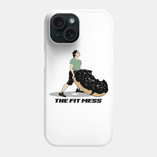 Square Logo Phone Case by The Fit Mess