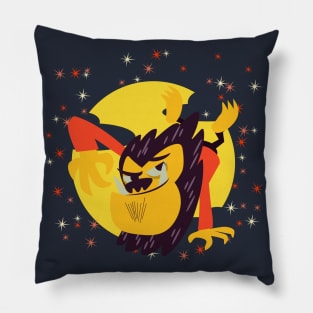 freeform wolfie Pillow