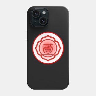 Grounded and balanced Root Chakra- Dark Green Phone Case