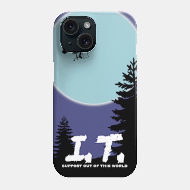 I.T. - E.T. Movie Parody Phone Case by LuisP96