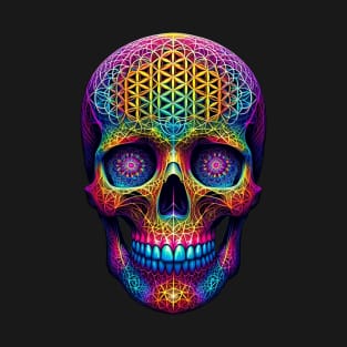 sacred geometry skull T-Shirt