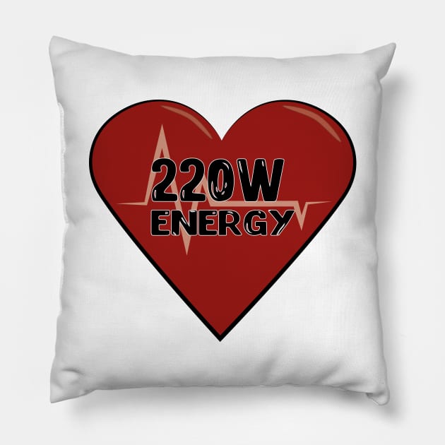 200w ENERGY heart Pillow by Lady_M