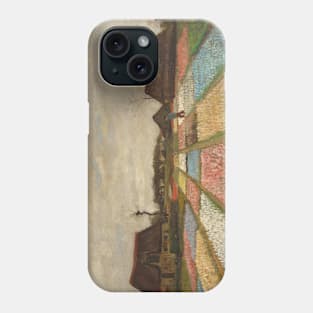 Classic Art - Flower Beds in Holland - Vincent van Gogh Phone Case