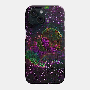 Black Panther Art - Glowing Edges 182 Phone Case