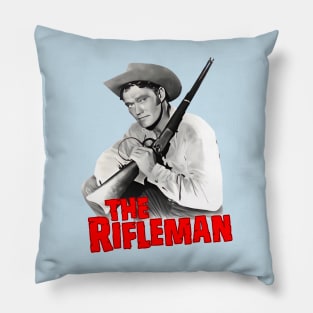 The Rifleman - Chuck Connors  - 50s Tv Western Pillow