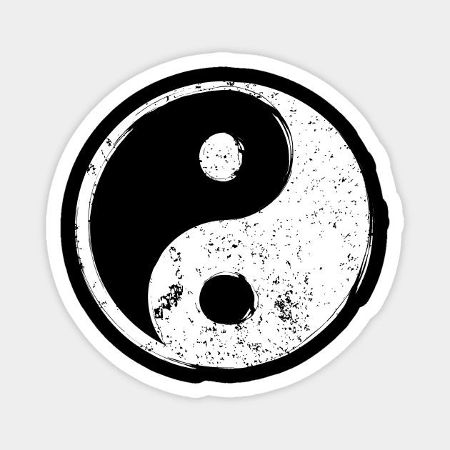 Yin Yang Magnet by Wictoicarts