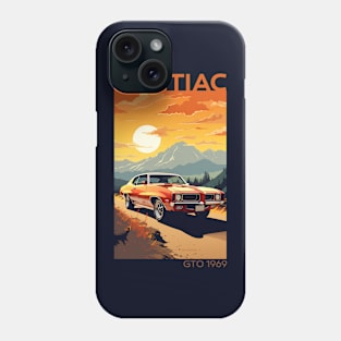 Timeless Thrills: The 1969 Pontiac GTO Tribute Design Phone Case