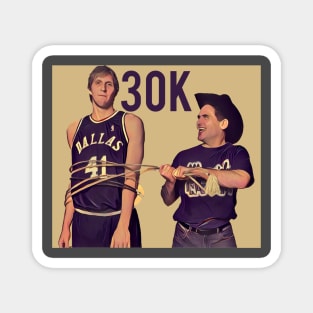 Dirk Nowitki 30K NBA Magnet