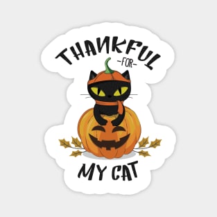 Halloween Cat Magnet