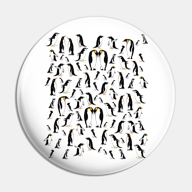 Penguins Pin by mailboxdisco