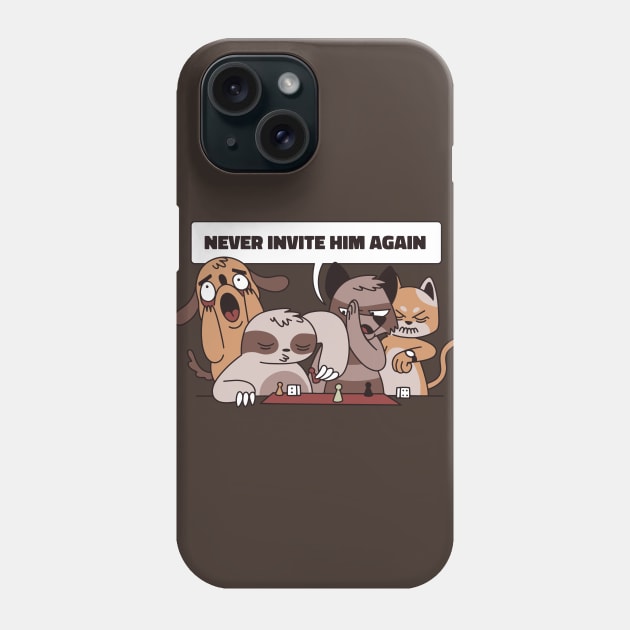 Sloth Friend Phone Case by Hamster Design