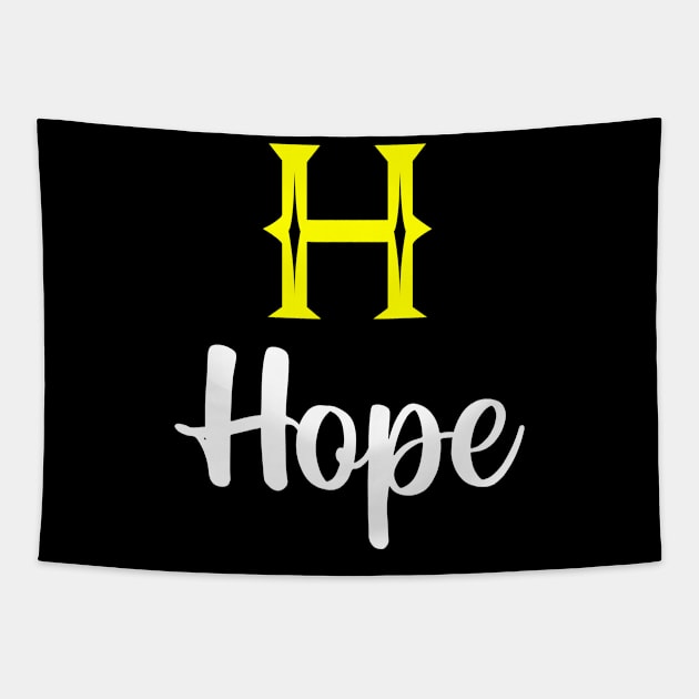 I'm A Hope ,Hope Surname, Hope Second Name Tapestry by tribunaltrial