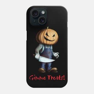 Pumpkin Kid Gimme Treats Halloween Design Phone Case