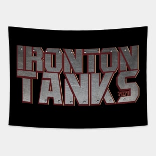 Modernized Ironton Tanks Tapestry