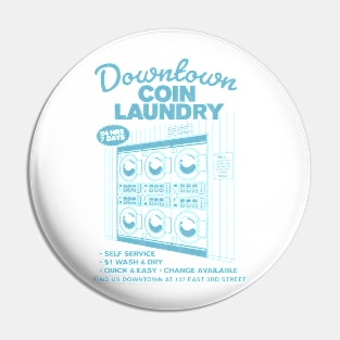 Downtown Coin Laundry Pin