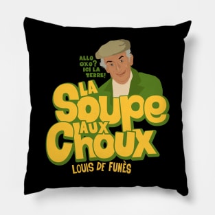 La Soupe aux Choux : Embrace Nostalgia with Iconic Comedy Pillow