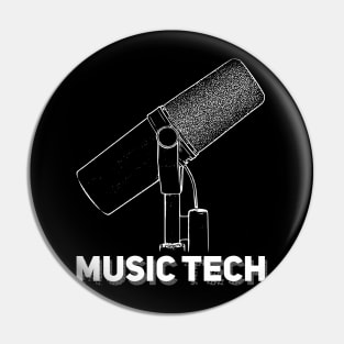 Music tech Pin