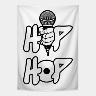 Hip Hop (White Record) Tapestry
