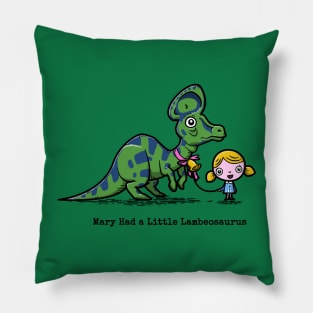 Mary Had a Little Lambeosaurus Pillow