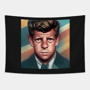 John. F. Kennedy | Comics style Tapestry