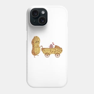 Peanut with baby Phone Case