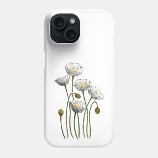 July 3rd birthday flower Phone Case