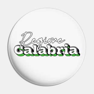 Regione Calabria --- Retro Design Pin