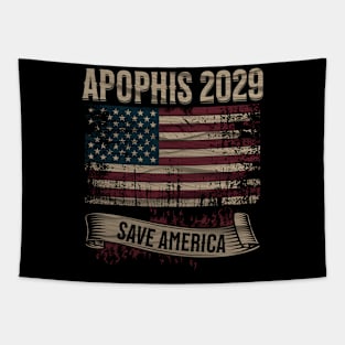 APOPHIS 2029 SAVE AMERICA Tapestry