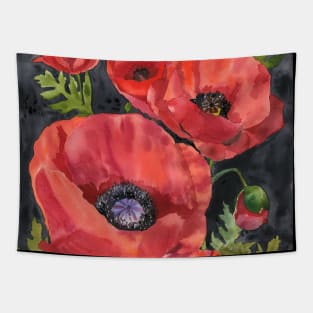 Spring poppies Tapestry