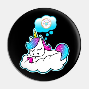 Unicorn Donut Dreams Pin