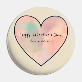 Long Distance Valentine Pin