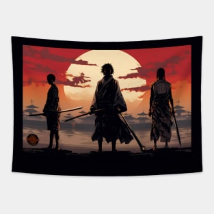 Three The Edo Way Variant #3 Tapestry