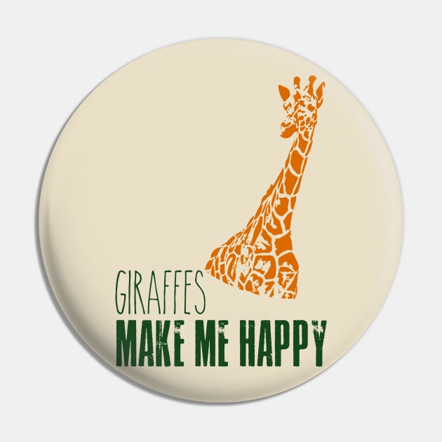 Giraffe - Giraffes make me happy Pin by Adzaki