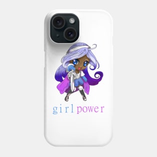 girl power dark elf paladin Phone Case